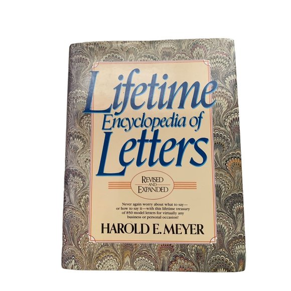 Lifetime Encyclopedia of Letters - 013011488X, hardcover, Harold E Meyer - Picture 1 of 5